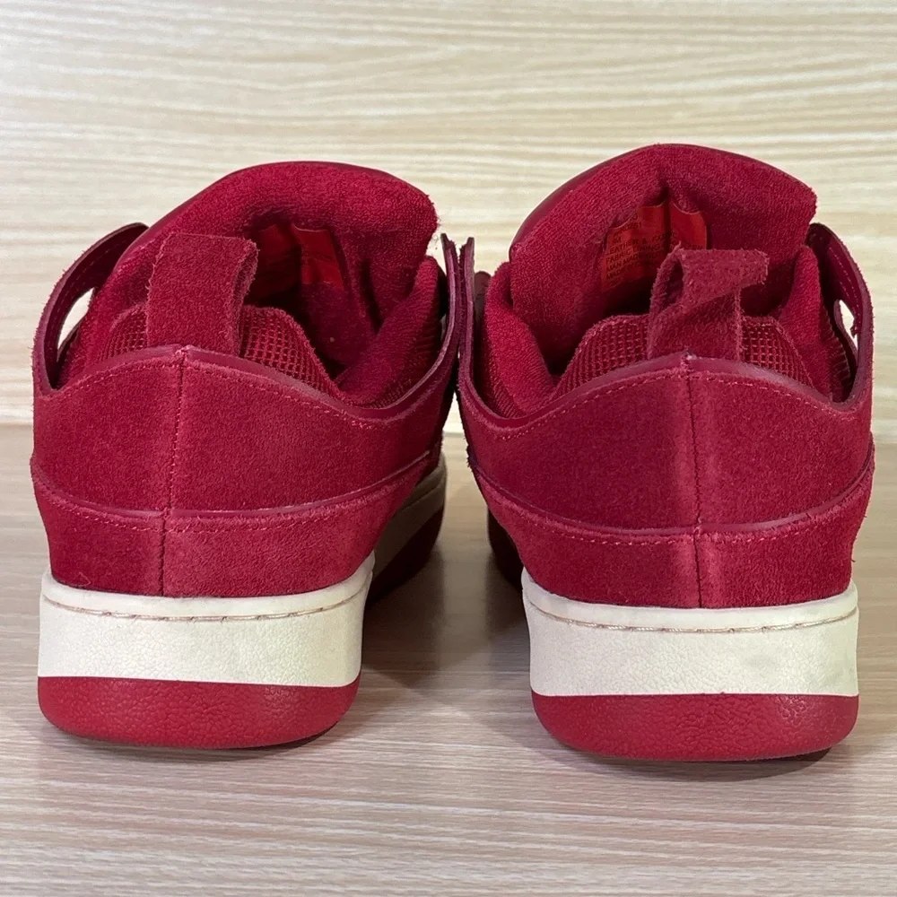Steve Madden Roaring Red Sneakers Women’s 8.5 Lace Up Casual Fashion Shoes